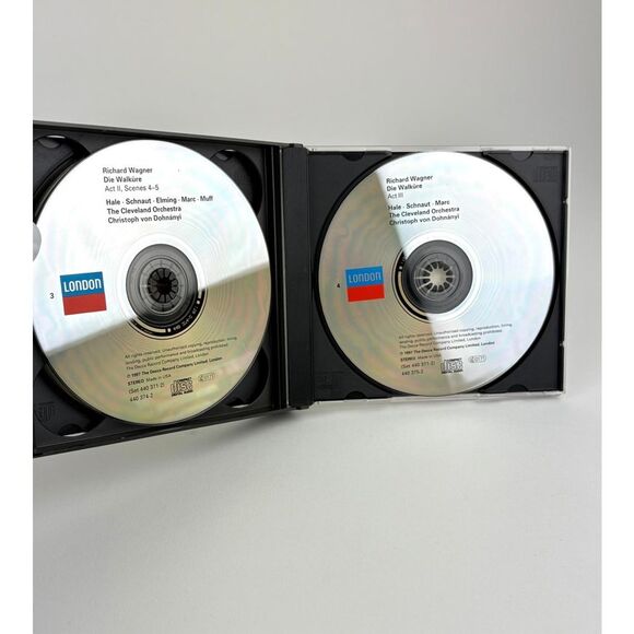 Vtg 1997 Wagner: Die Walkure The Cleveland Orchestra 4 CD Compact Disc Box Set B - Picture 6 of 12